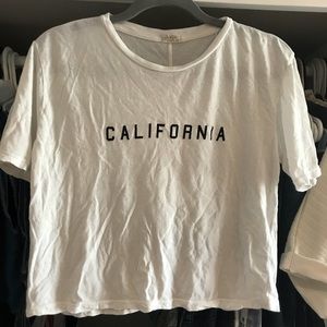 CROPPED BRANDY MELVILLE T-SHIRT